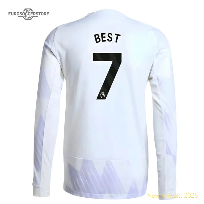 2025-2026 Man Utd Authentic Long Sleeve Away Shirt (Best 7)-Football Jersey Hub