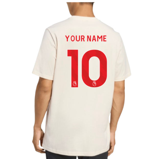 Club Teams,Liverpool 2025-2026 Liverpool Seasonal Graphic Tee (White)...-Jersey Chest: 2026 World Cup Soccer Kits