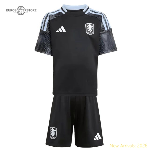 2025-2026 Aston Villa Away Mini Kit (Elliot 9)-PitchVibe Kits