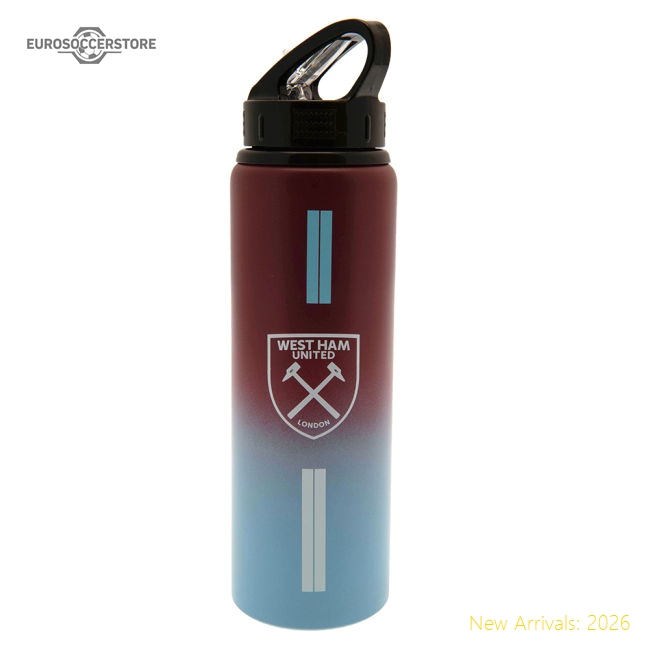 West Ham United FC Aluminium Drinks Bottle ST-Vantage Point Soccer
