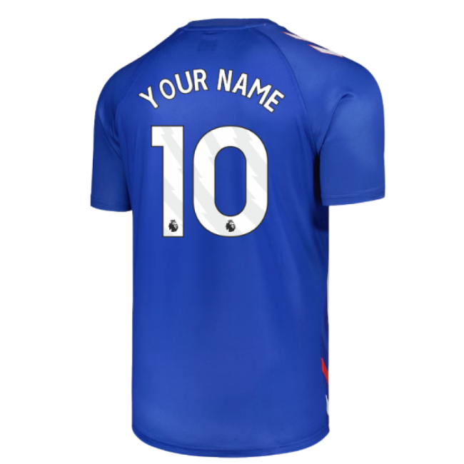 2025-2026 Sunderland Away Pre-Match Jersey (Blue) - Kids (Your Name)-Football Shirts Shop