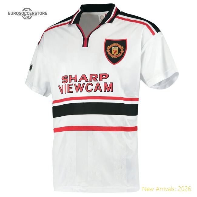 1999 Manchester United Away Football Shirt-Football Jersey Hub