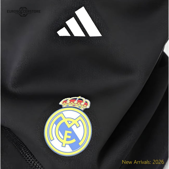 2025-2026 Real Madrid Neckwarmer (Black)-BuySoccerJersey Hub