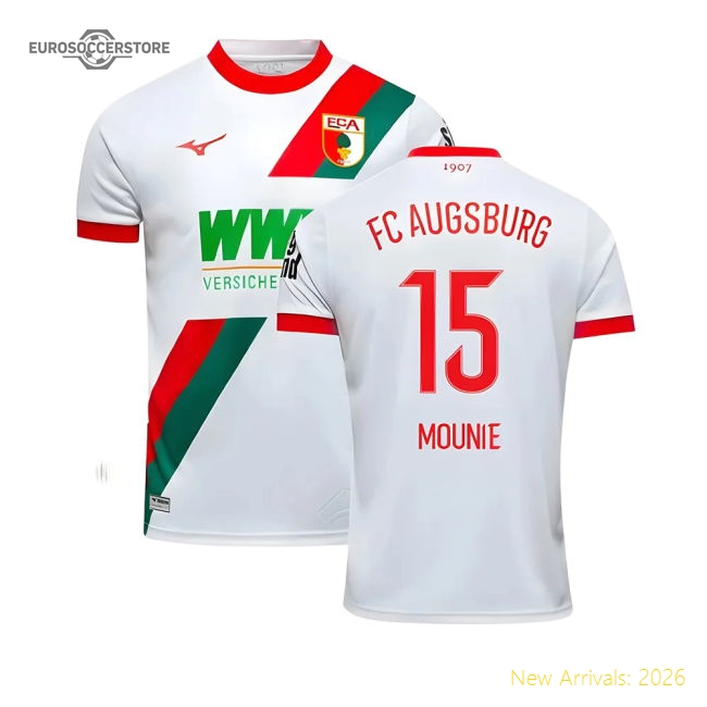Fc Augsburg 2025-2026 Home Kit Football Football Shirt For Diehard Footb-Jersey Chest: 2026 World Cup Soccer Kits