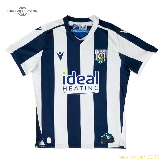 West Brom Wba (Diakite 17) 2025-2026 Home Kids Kit Classic Game-PitchVibe Kits