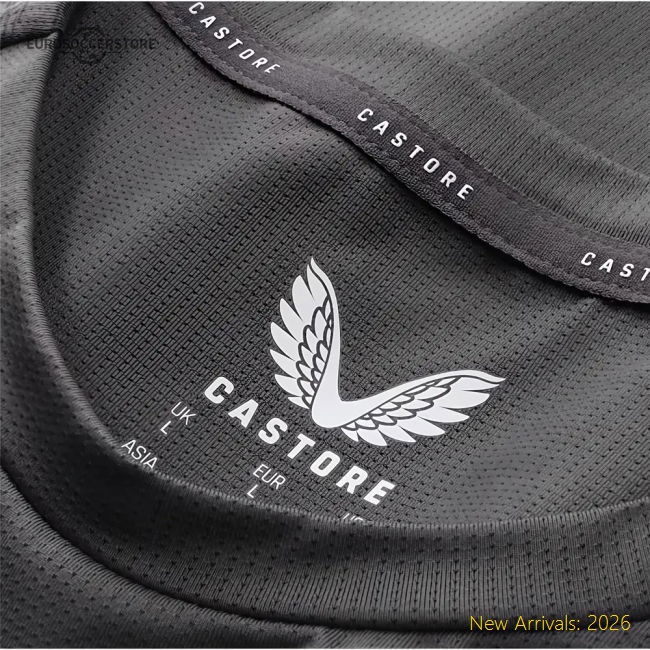 2025-2026 Everton Performance Short Sleeve T-Shirt (Grey)-Football Jersey Hub