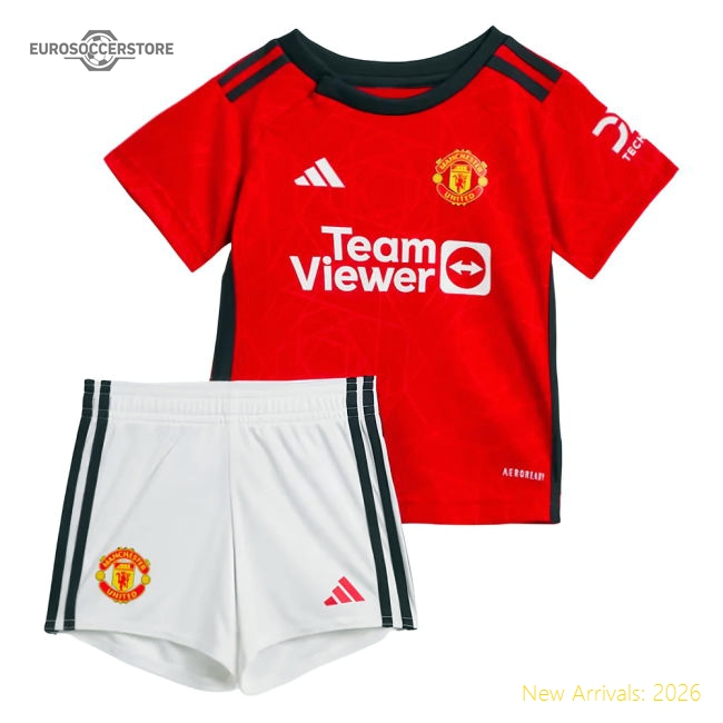 2023-2024 Man Utd Home Baby Kit (Cantona 7)-Football Jersey Hub