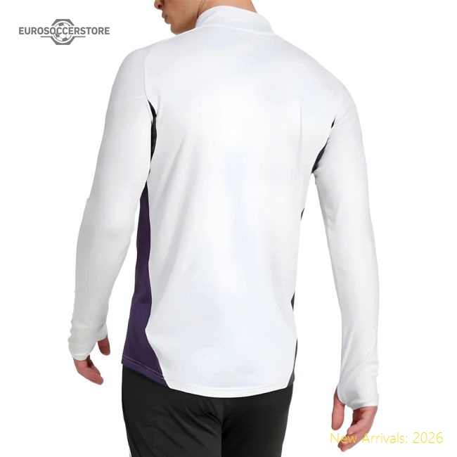 2025-2026 Man Utd Training Top (White)-Football Jersey Hub