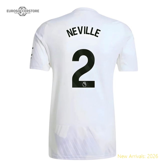 2025-2026 Man Utd Away Shirt (Neville 2)-Football Jersey Hub