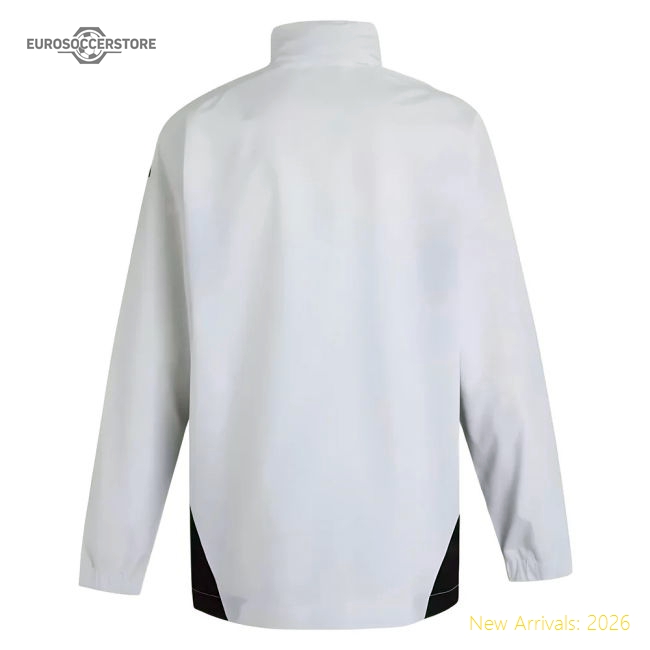 2025-2026 Man Utd Allweather Jacket (White)-Football Jersey Hub