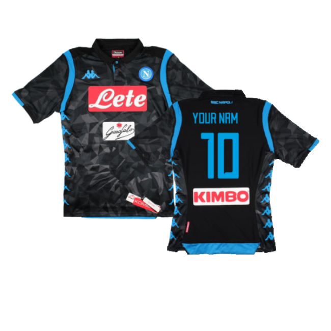 2018-2019 Napoli Player Issue Away Shirt (Your Name)-Vantage Point Soccer