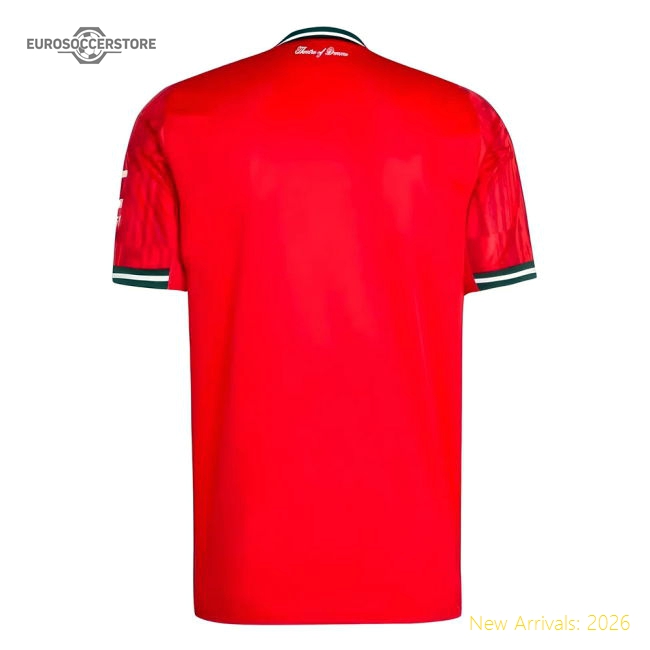 2025-2026 Man Utd Home Shirt (Dalot 2)-Football Jersey Hub