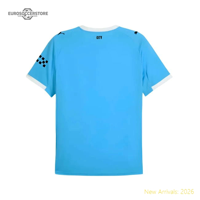 2025-2026 Man City Home Shirt (Foden 47)-Football Shirts Shop