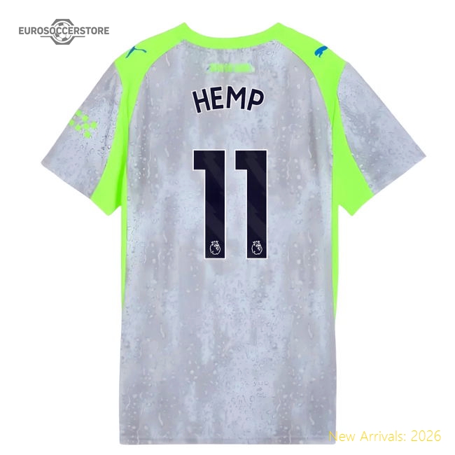 2025-2026 Man City Third Shirt (Womens) (Hemp 11)-Football Jersey Hub