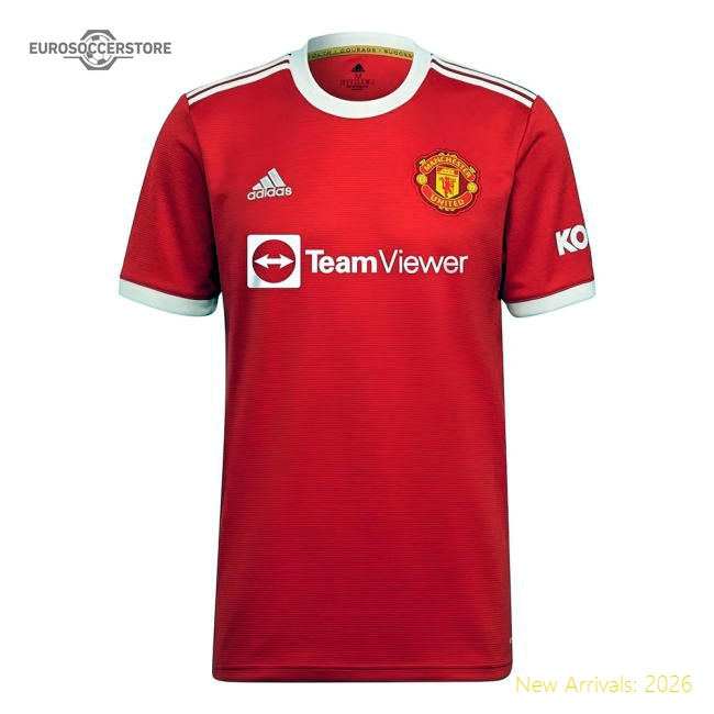 Man Utd 2021-2022 Home Shirt (Your Name)-Football Jersey Hub