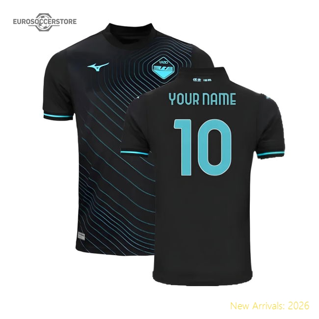 2024-2025 Lazio Third Shirt (Kids) (Your Name)-Vantage Point Soccer