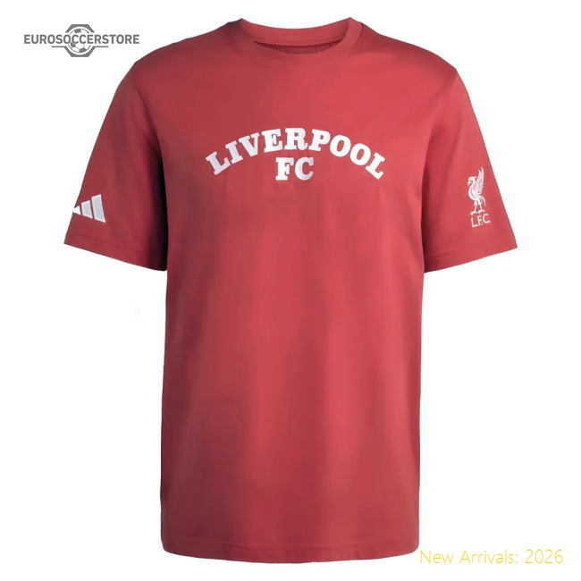 2025-2026 Liverpool US Tee (Red)-PitchVibe Kits