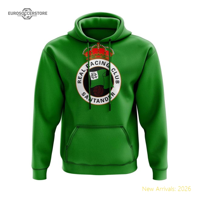 Racing Santander Hoody (Green)-PitchVibe Kits
