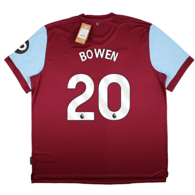 2023-2024 West Ham United Home Shirt (BOWEN 20)-Vantage Point Soccer