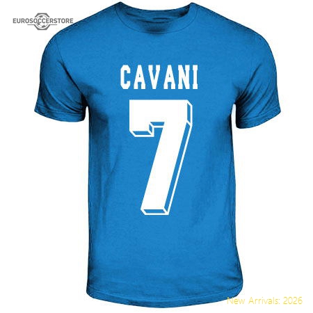 Edinson Cavani Napoli Hero T-shirt (sky Blue)-Vantage Point Soccer