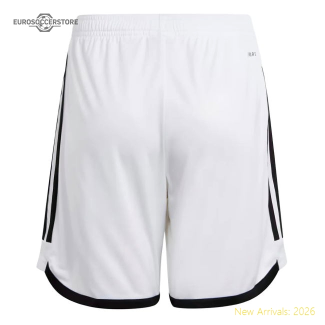 2023-2024 Man Utd Home Shorts (White) - Kids-Football Jersey Hub