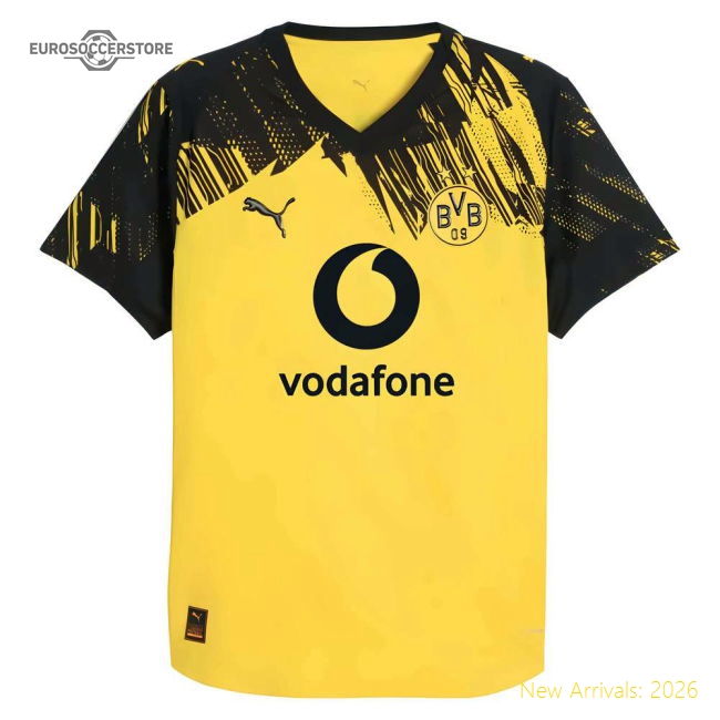 2025-2026 Borussia Dortmund Authentic Home Shirt (Kohler 5)-Football Jersey Hub