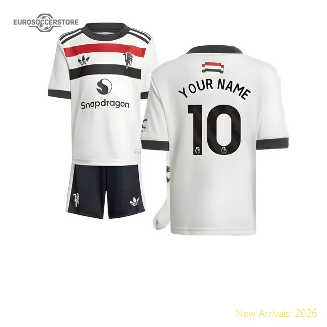 2024-2025 Man Utd Third Mini Kit (Your Name)-Football Jersey Hub