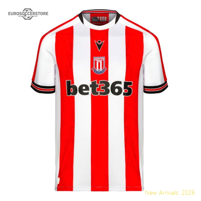 Stoke City 2024-2025 Home Gear Stoke City (Your Name) Jersey-Jersey Chest: 2026 World Cup Soccer Kits