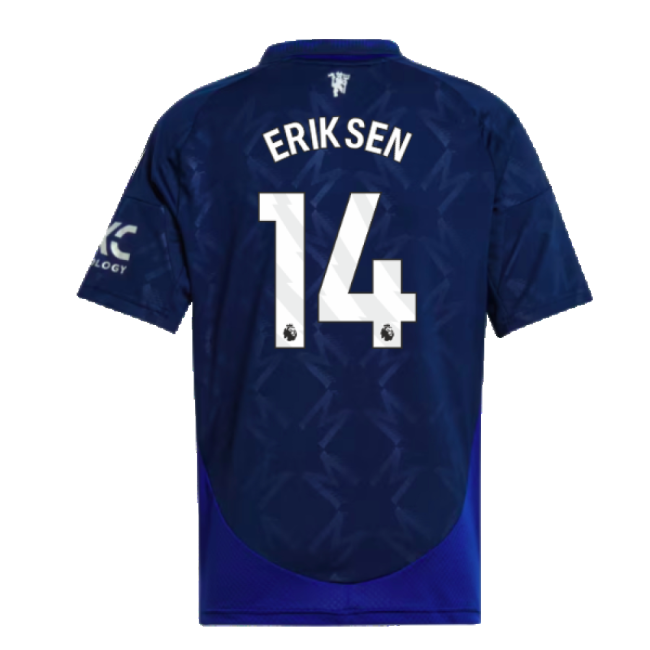 2024-2025 Man Utd Away Shirt (Kids) (Eriksen 14)-Football Jersey Hub
