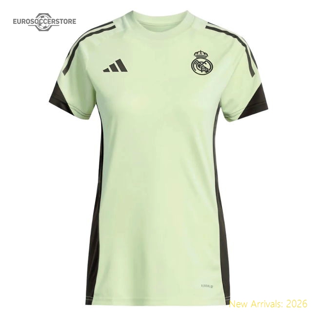 2025-2026 Real Madrid Training Jersey (Almost Lime) - Womens-BuySoccerJersey Hub