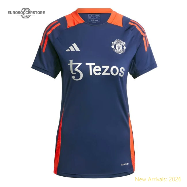 2024-2025 Man Utd Training Jersey (Night Indigo) - Womens-Football Jersey Hub