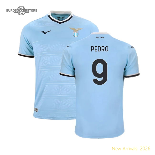 2024-2025 Lazio Home Shirt (Pedro 9)-Vantage Point Soccer