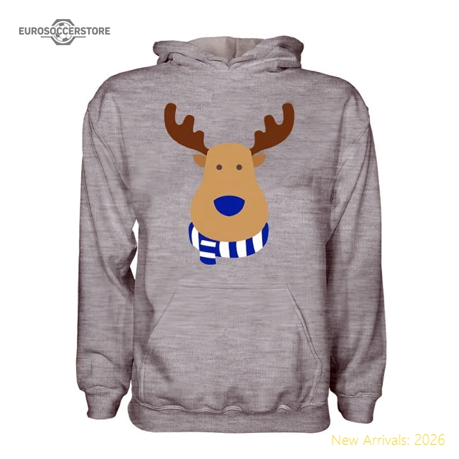 Real Sociedad Rudolph Supporters Hoody (grey) - Kids-PitchVibe Kits