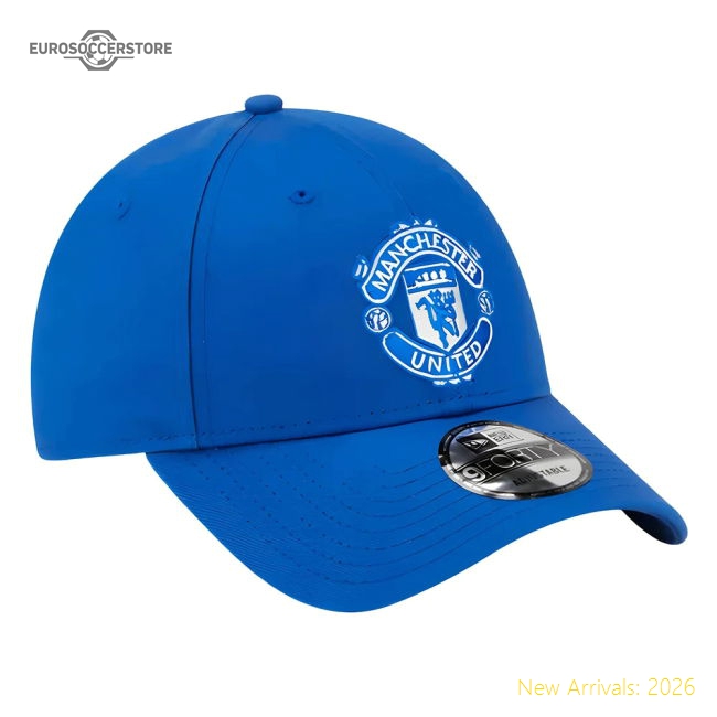 2023-2024 Manchester United 9FORTY Adjustable Cap (Blue)-Football Jersey Hub