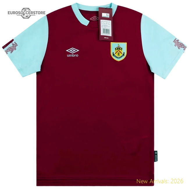 2019-2020 Burnley Home Shirt (Kids)-Vantage Point Soccer