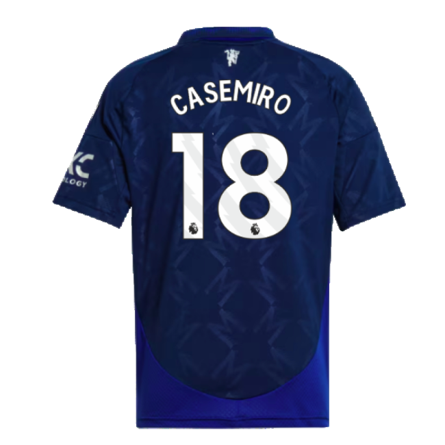 2024-2025 Man Utd Away Shirt (Kids) (Casemiro 18)-Football Jersey Hub