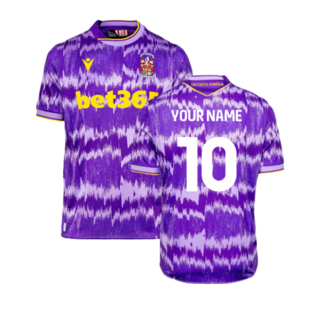 Stoke City 2025-2026 Away Kit Stoke City (Your Name) Jersey-Jersey Chest: 2026 World Cup Soccer Kits