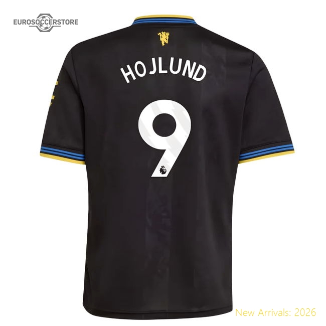 2025-2026 Man Utd Third Shirt (Kids) (Hojlund 9)-Football Jersey Hub