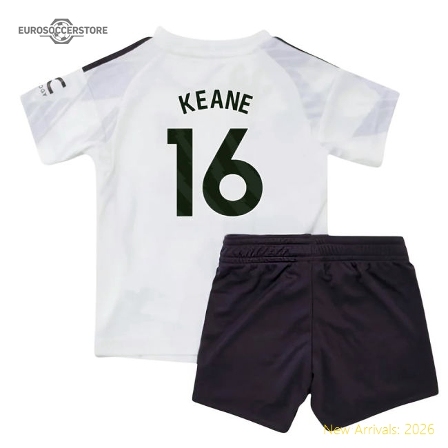 2025-2026 Man Utd Away Baby Kit (Keane 16)-Football Jersey Hub