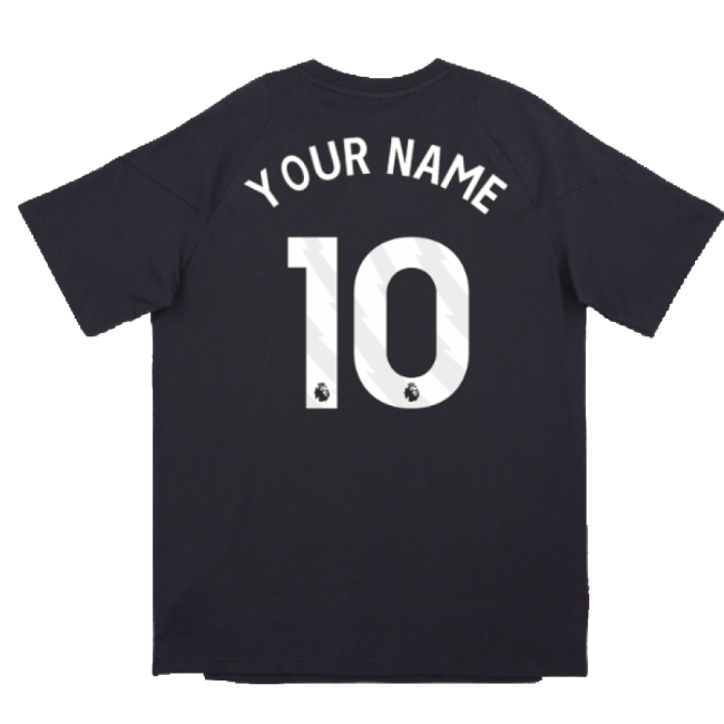 2024-2025 Man Utd EU Training Tee (Carbon) (Your Name)-Football Jersey Hub
