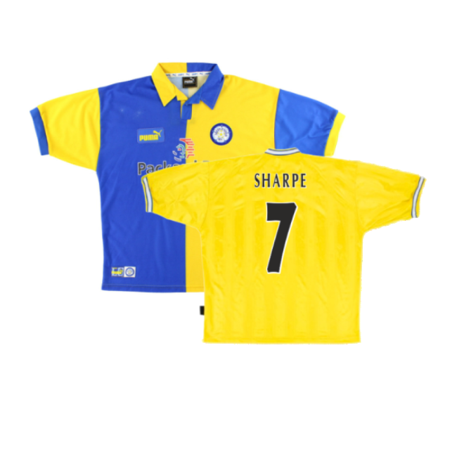 Leeds United 1997-99 (L) (Very Good) (Sharpe Away Kit Jersey Supporter Exclusive-PitchVibe Kits