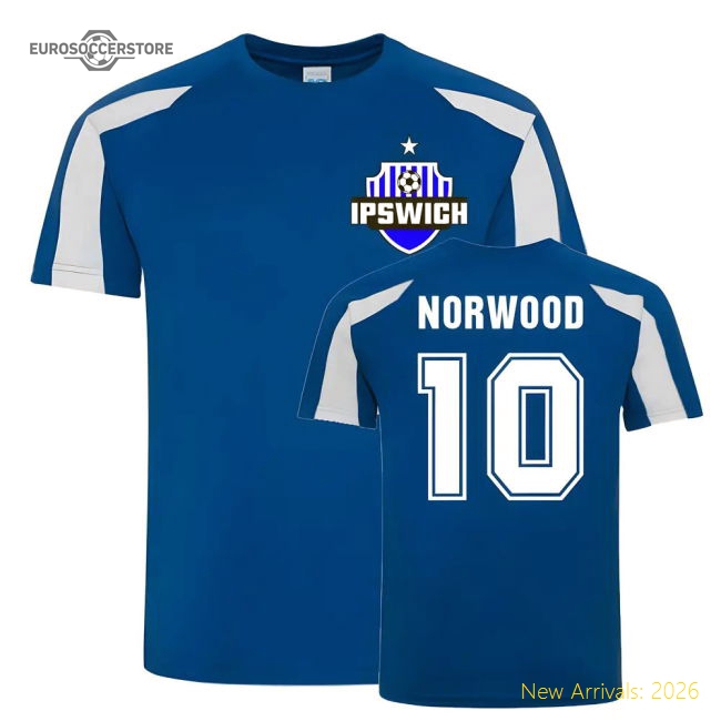 James Norwood Ipswich Sports Training Jersey (Blue)-Vantage Point Soccer