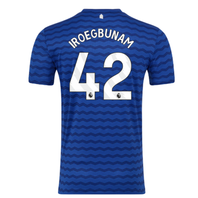 2025-2026 Everton Home Shirt (Iroegbunam 42)-Football Jersey Hub