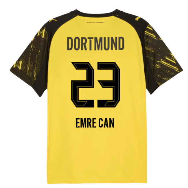 2025-2026 Borussia Dortmund Home Shirt (Emre Can 23)-Football Jersey Hub