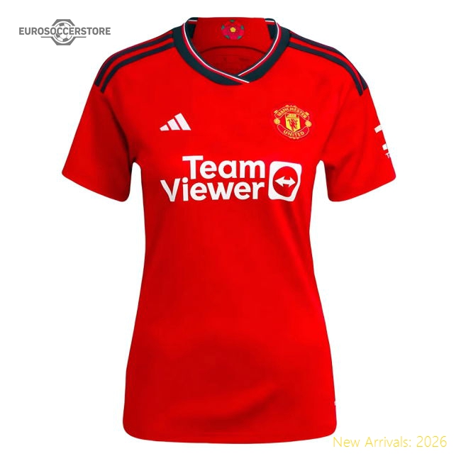 2023-2024 Man Utd Home Shirt (Ladies)-Football Jersey Hub
