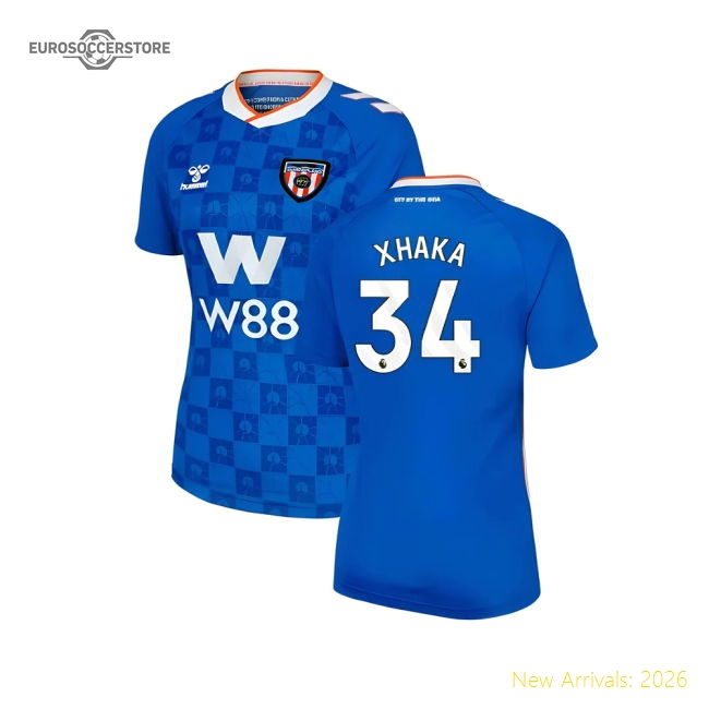 2025-2026 Sunderland Away Shirt - Womens (Xhaka 34)-Football Shirts Shop