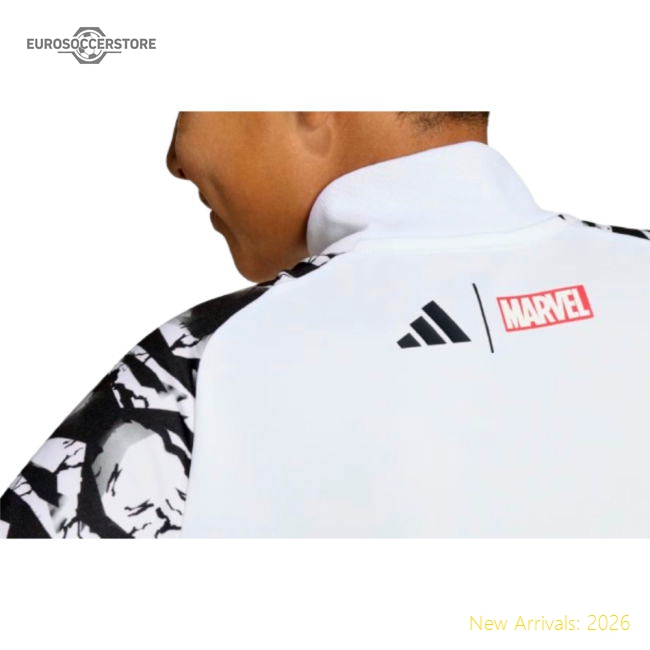2025-2026 Real Madrid Training Top (White) - Kids-BuySoccerJersey Hub