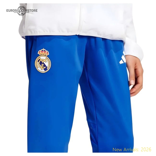 2025-2026 Real Madrid EU Training Pants (Blue) - Kids-BuySoccerJersey Hub