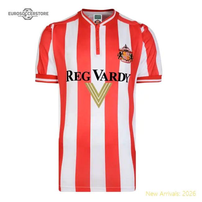 Score Draw Sunderland 2000 Home Shirt-Football Shirts Shop