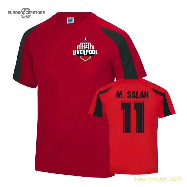 Mo Salah Liverpool Sports Training Jersey (Red)-PitchVibe Kits